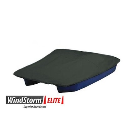 Eevelle Boat Cover PADDLE BOAT Inboard Fits 7ft 2in L up to 61in W Green SFPDL0761-HTR